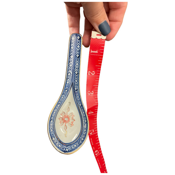 Ceramic Soup Spoon *Rice Grain Soup Spoons*Porcelain Spoon *Asian Soup Spoons - Picture 5 of 6